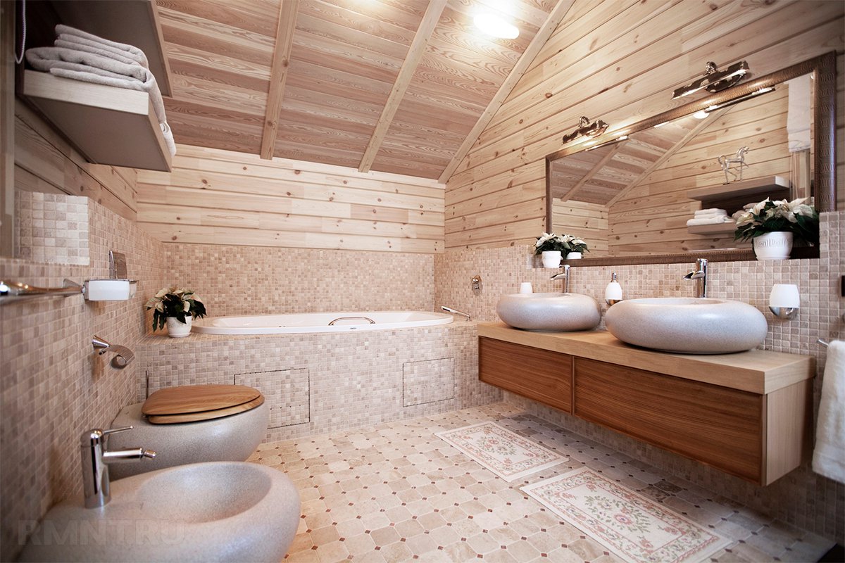 Плитка под дерево в ванной комнате: 50 фото в интерьере, идеи отделки стен и пола