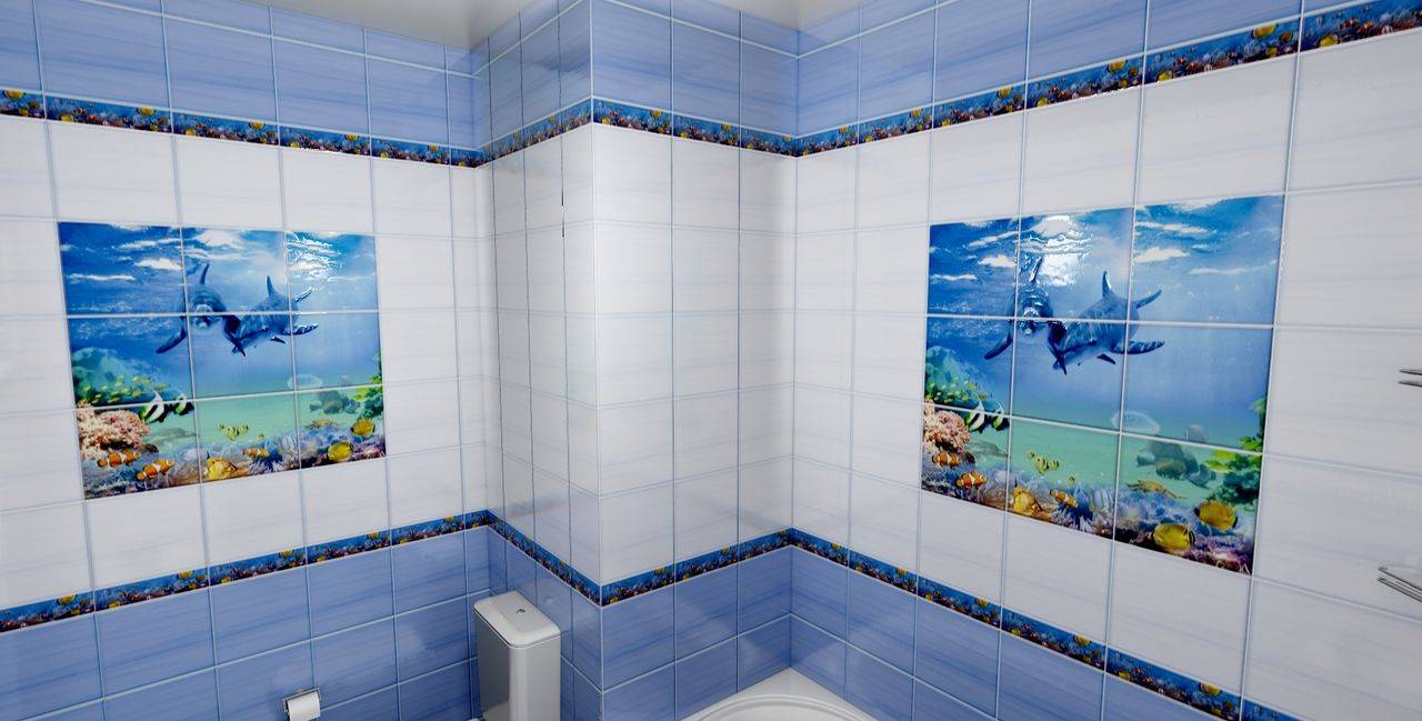 Какие панели с фризом для ванной комнаты лучше?