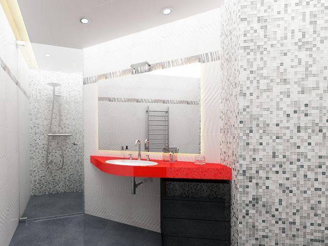 Плитка мозаика для ванной: разновидности, выбор дизайна и укладка