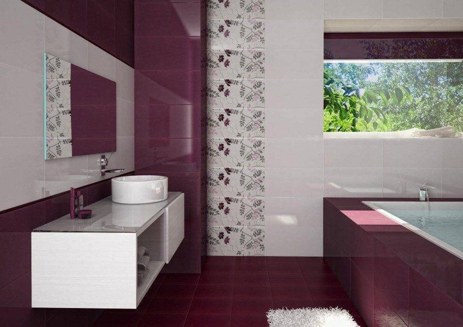 Плитка для ванной комнаты: секреты, как правильно выбрать её