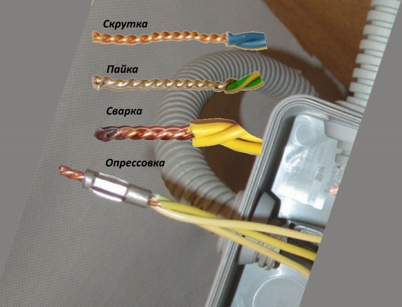 Как соединять провода правильно: 7 методик пуэ | блог домашнего электрика