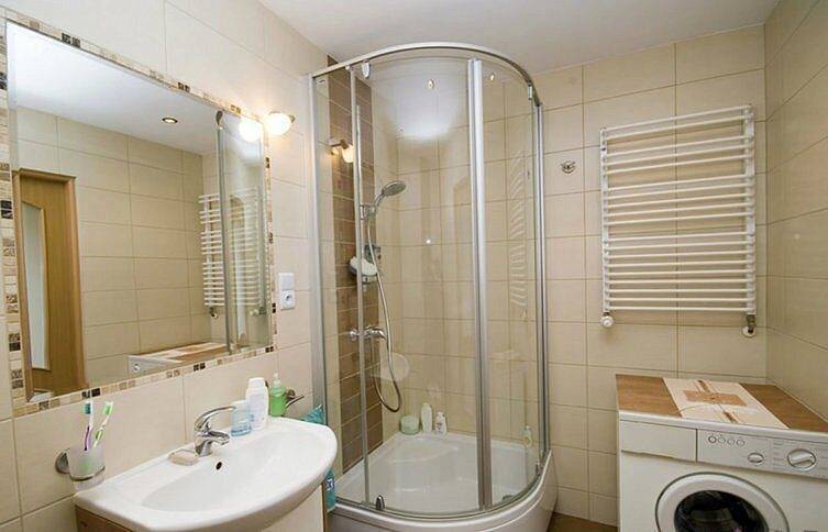 Совмещенная ванна с душевой кабиной - только ремонт своими руками в квартире: фото, видео, инструкции