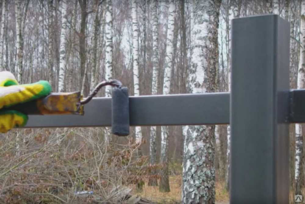 Чем покрасить каркас забора из металлопрофильной трубы - профи огород