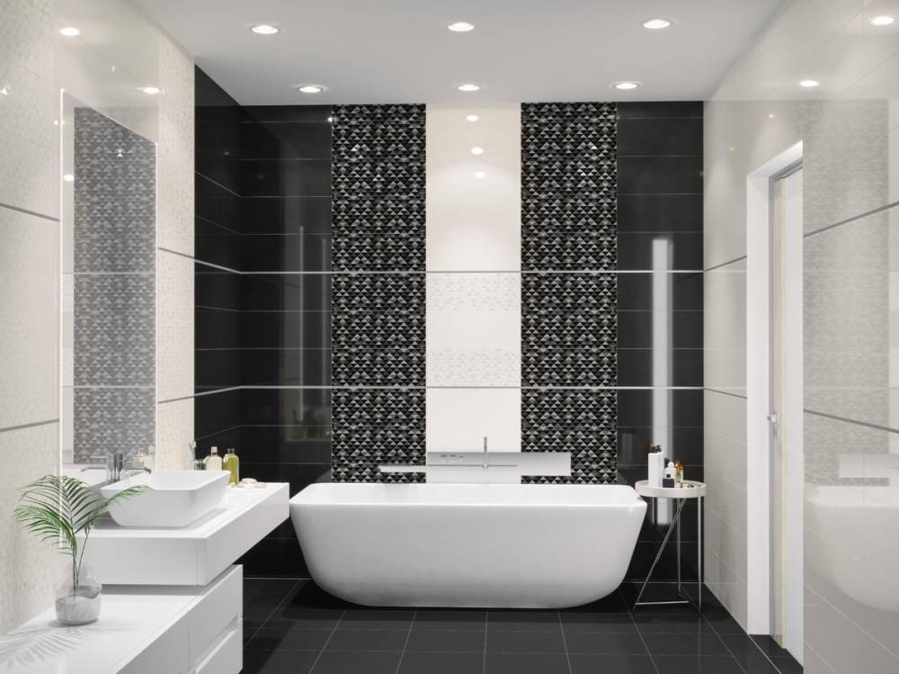 Как правильно подобрать декор плитки в ванной и отделать ее? | онлайн-журнал о ремонте и дизайне