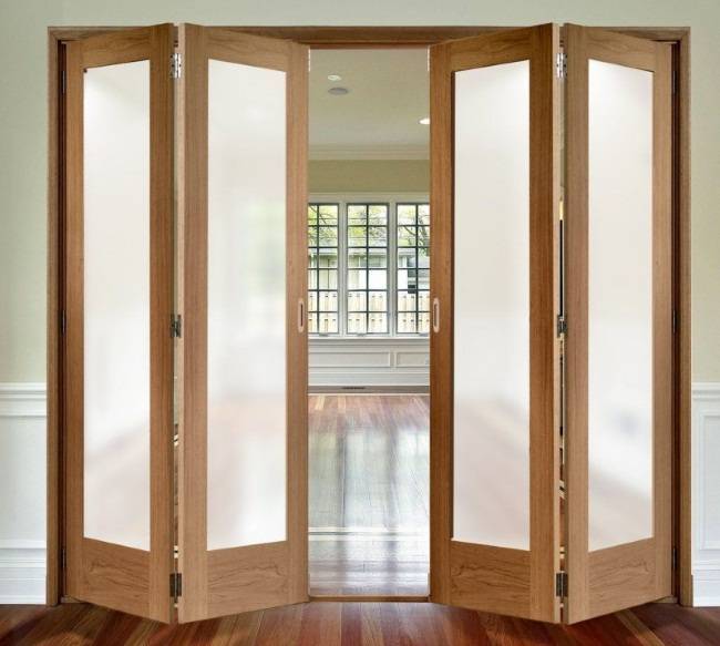 Как установить двери гармошка межкомнатные. особенности межкомнатной двери гармошка | всё об интерьере для дома и квартиры