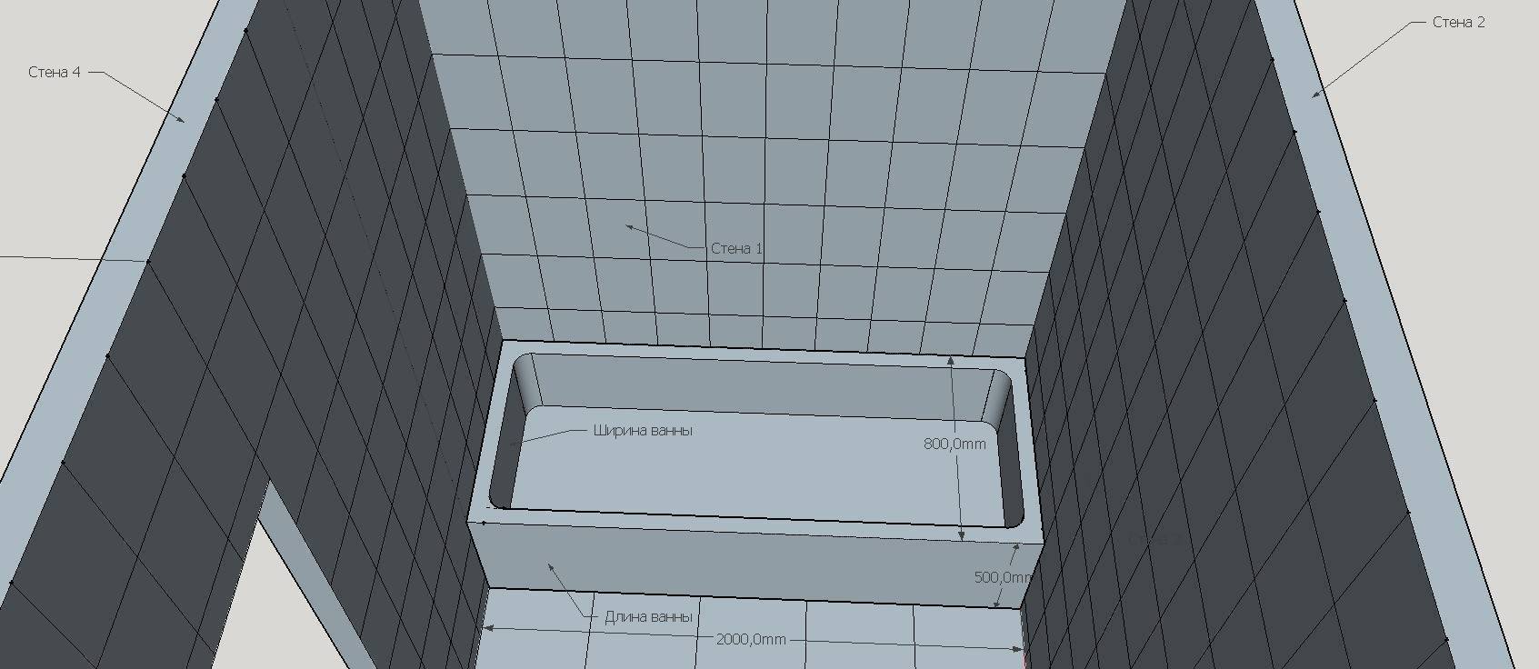Расчет плитки для ванной - какие параметры необходимо учитывать