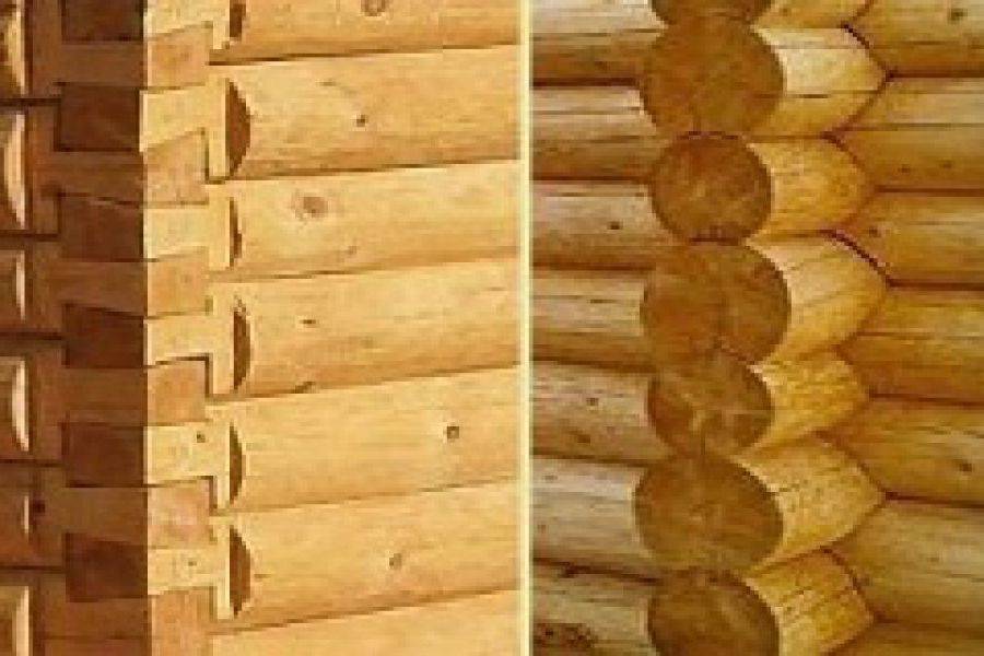 Из чего строить дом – брус или бревно?