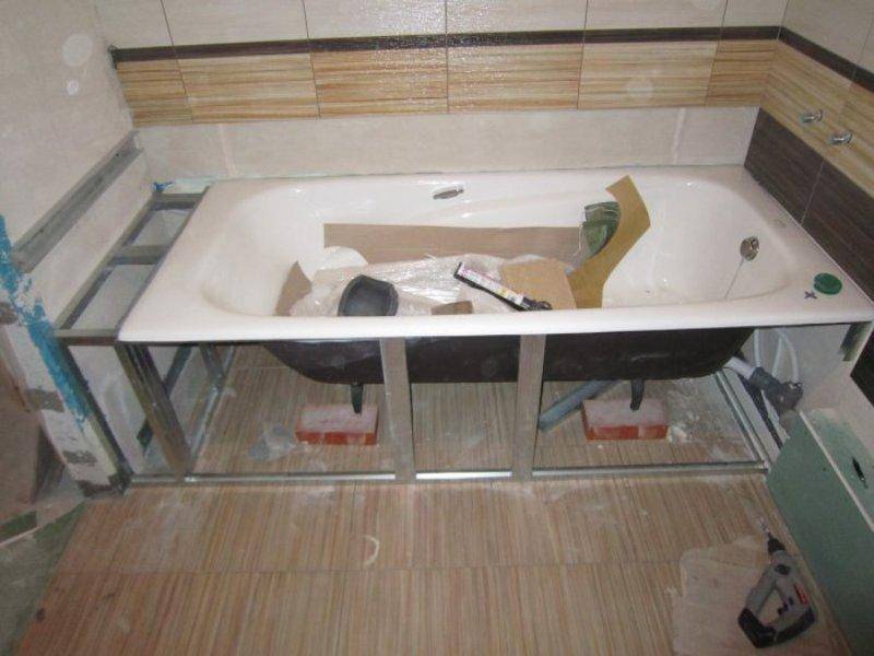 Установка угловой ванны своими руками, как установить, инструкция - дом под ключ