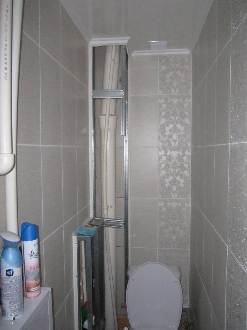 Как закрыть трубы в туалете? лучшие способы + 4 пошаговые инструкции с фото