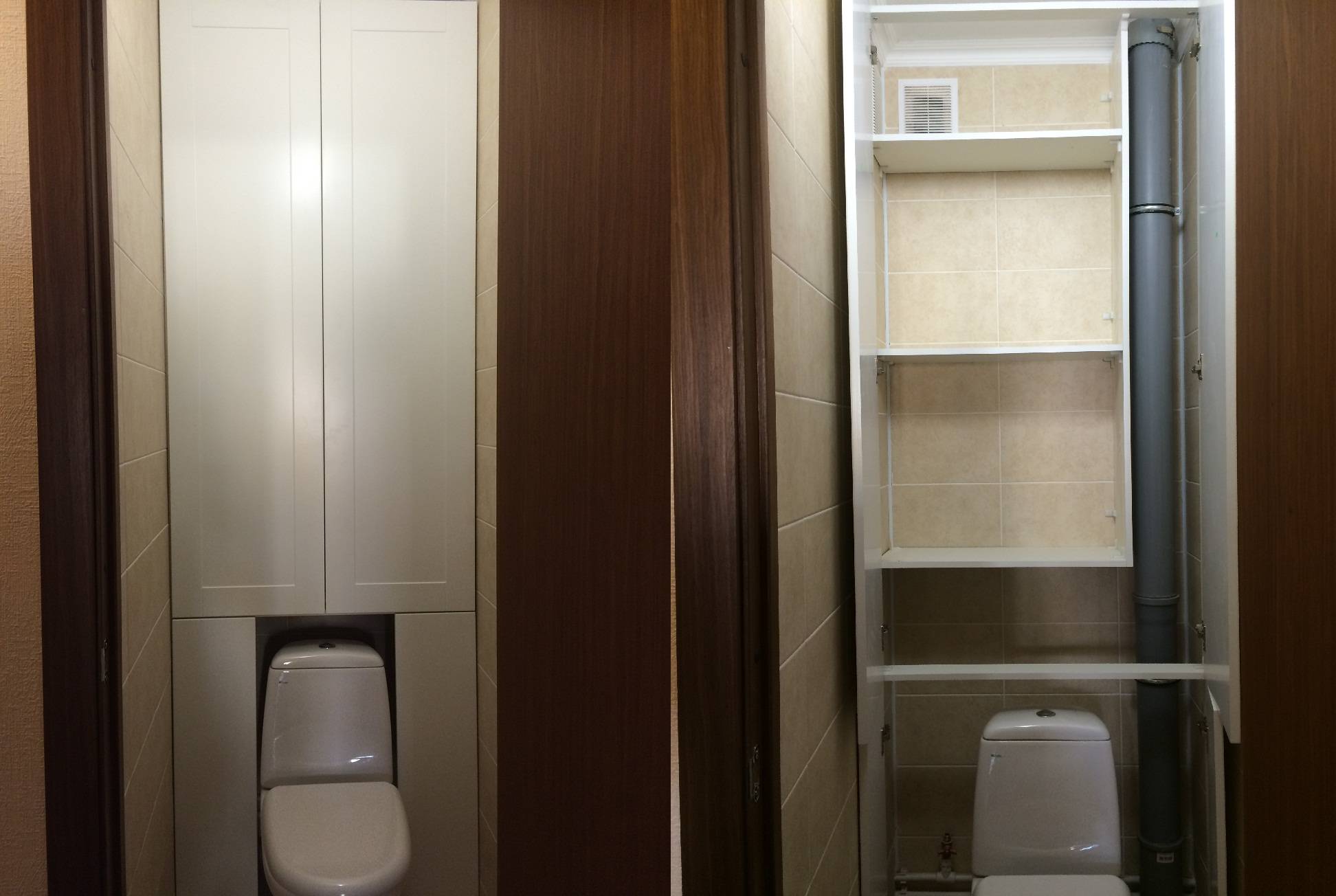 Как сделать шкаф в туалет своими руками: 75 фото с дизайном