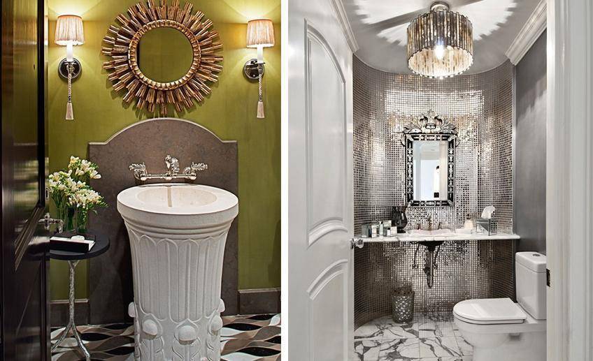 Дизайн отделки ванной комнаты плиткой — 100 фото идей