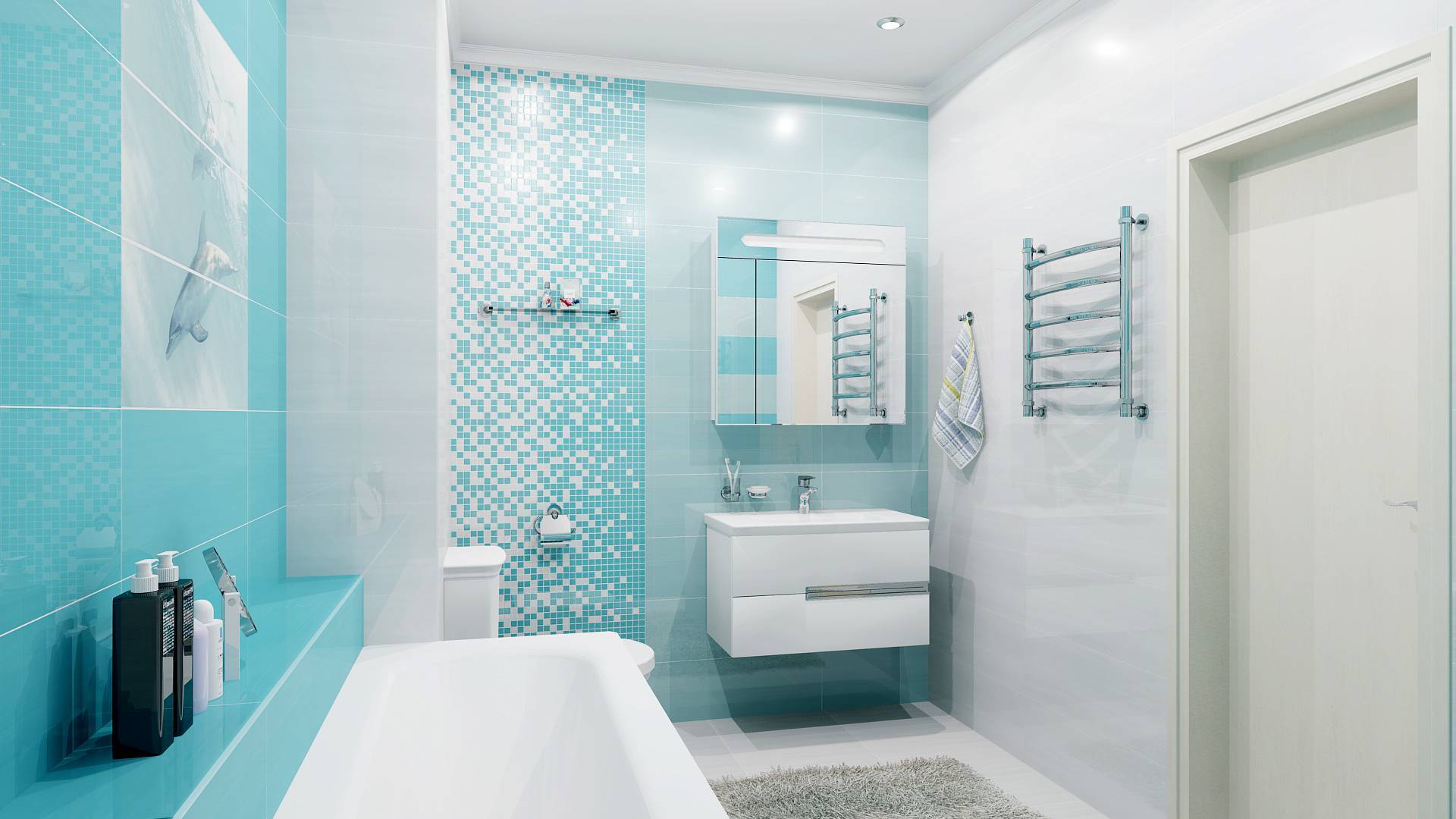 Выбор плитки для маленькой ванной. фото и примеры интерьеров