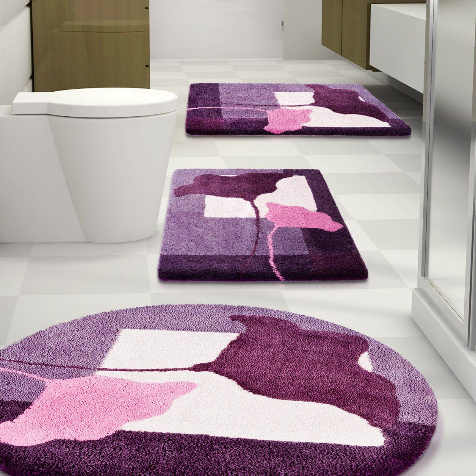 коврики в ванной комнате дизайн