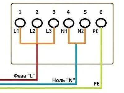 Схема подключения варочной панели dexp