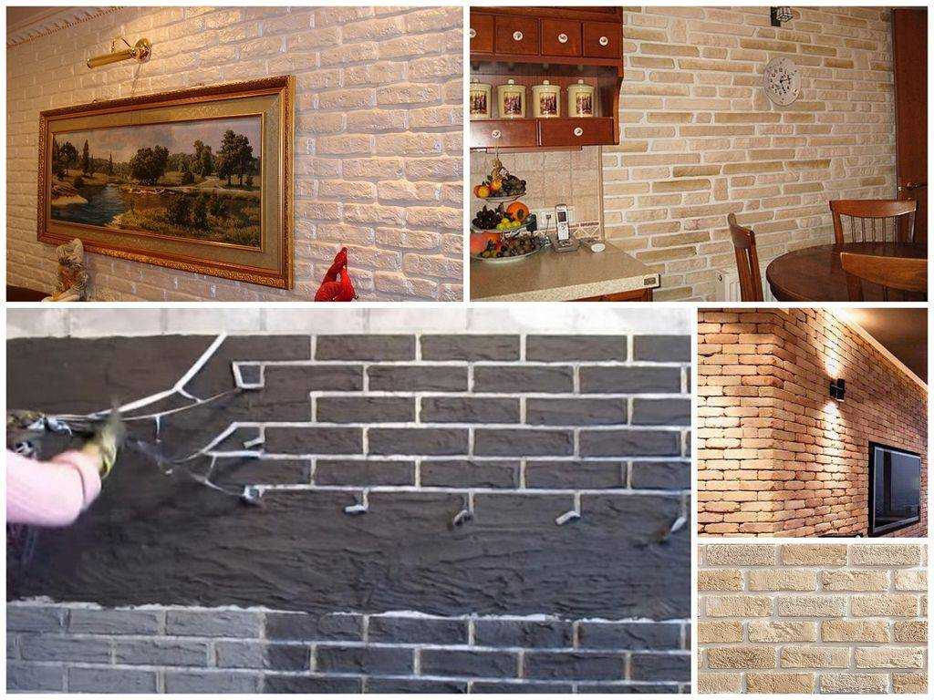 Имитация кирпичной стены своими руками - wallpanels.ru