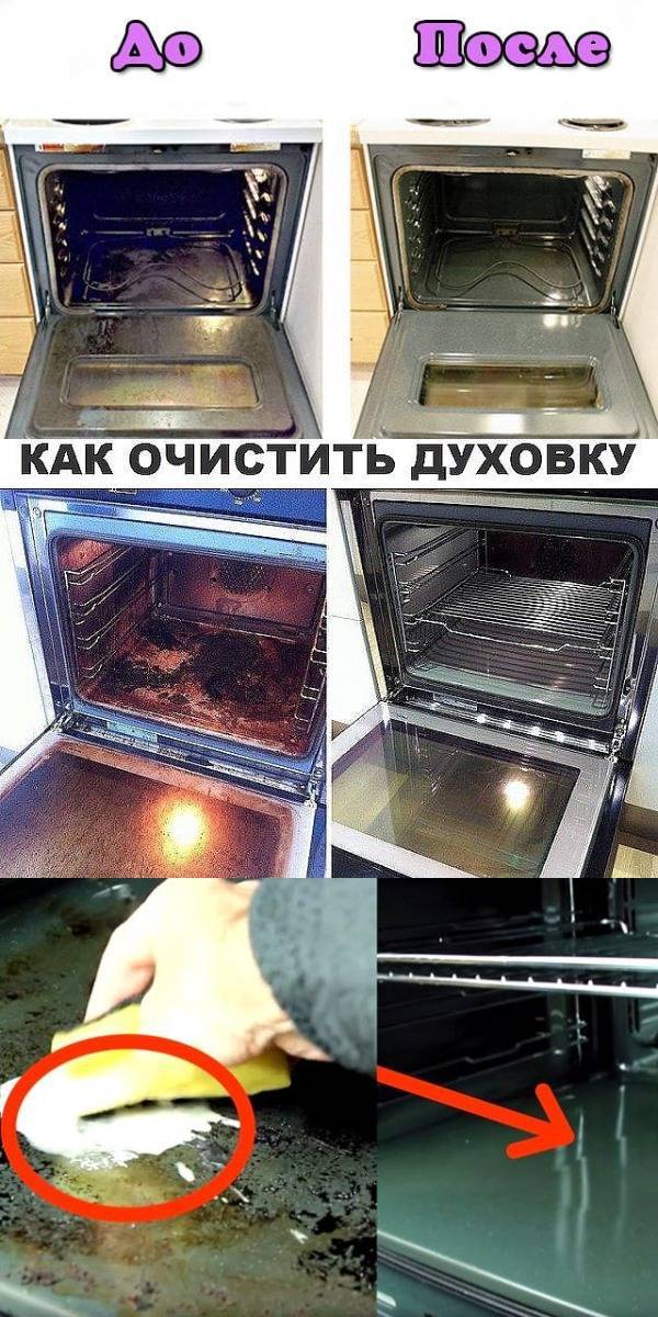 Чем отмыть пригоревшую духовку от нагара
