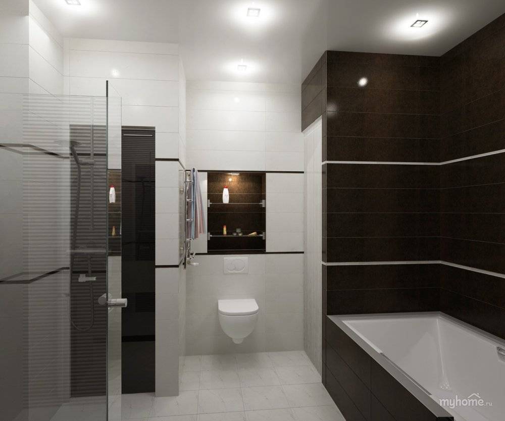 Ванная комната в стиле хай тек: выбор дизайна и аксессуаров