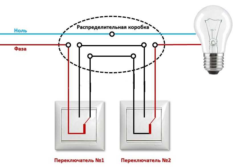 Как сделать проходной выключатель из обычного своими руками