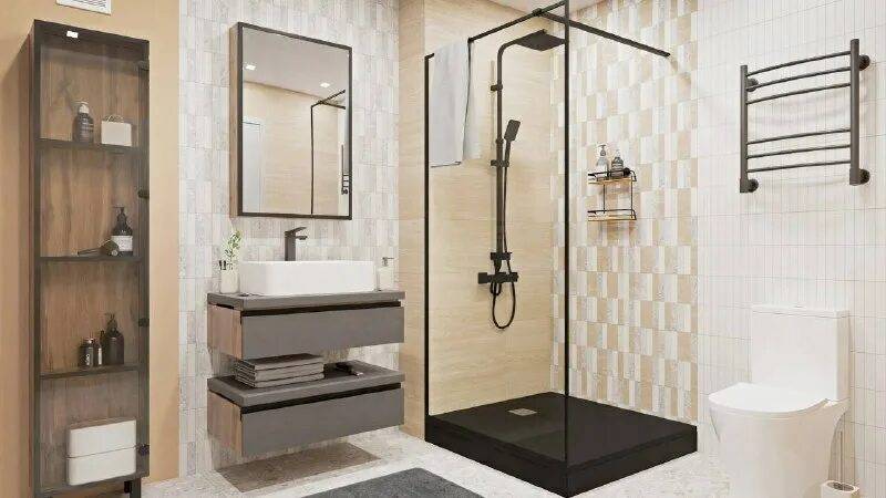 Как выбрать плитку для ванной комнаты и туалета