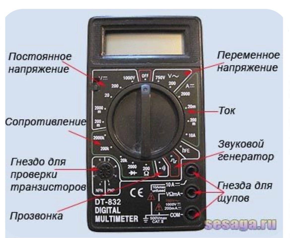 Как пользоваться мультиметром - инструкция для начинающих