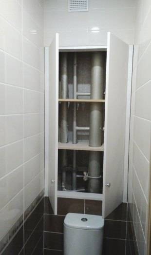 Шкаф в туалет - 90 фото идеального размещения шкафчика за унитазом