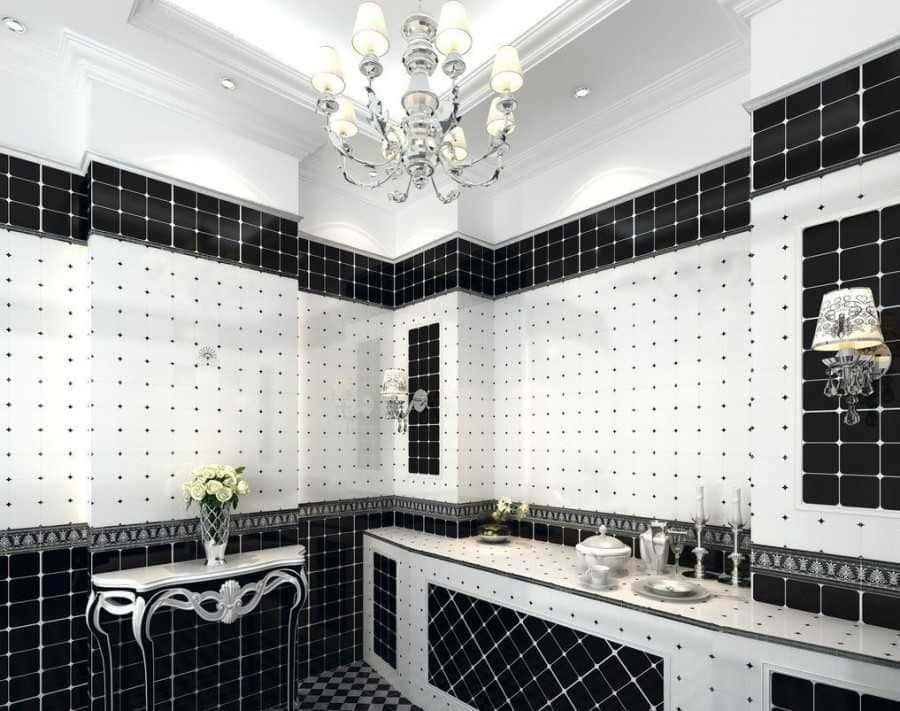 Мозаика для ванной комнаты: разновидности и варианты облицовки стен или пола + реальные фото-примеры удачного дизайна
