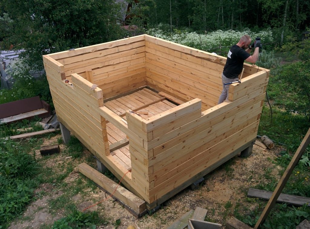 Самая простая баня своими руками: как построить недорого?
