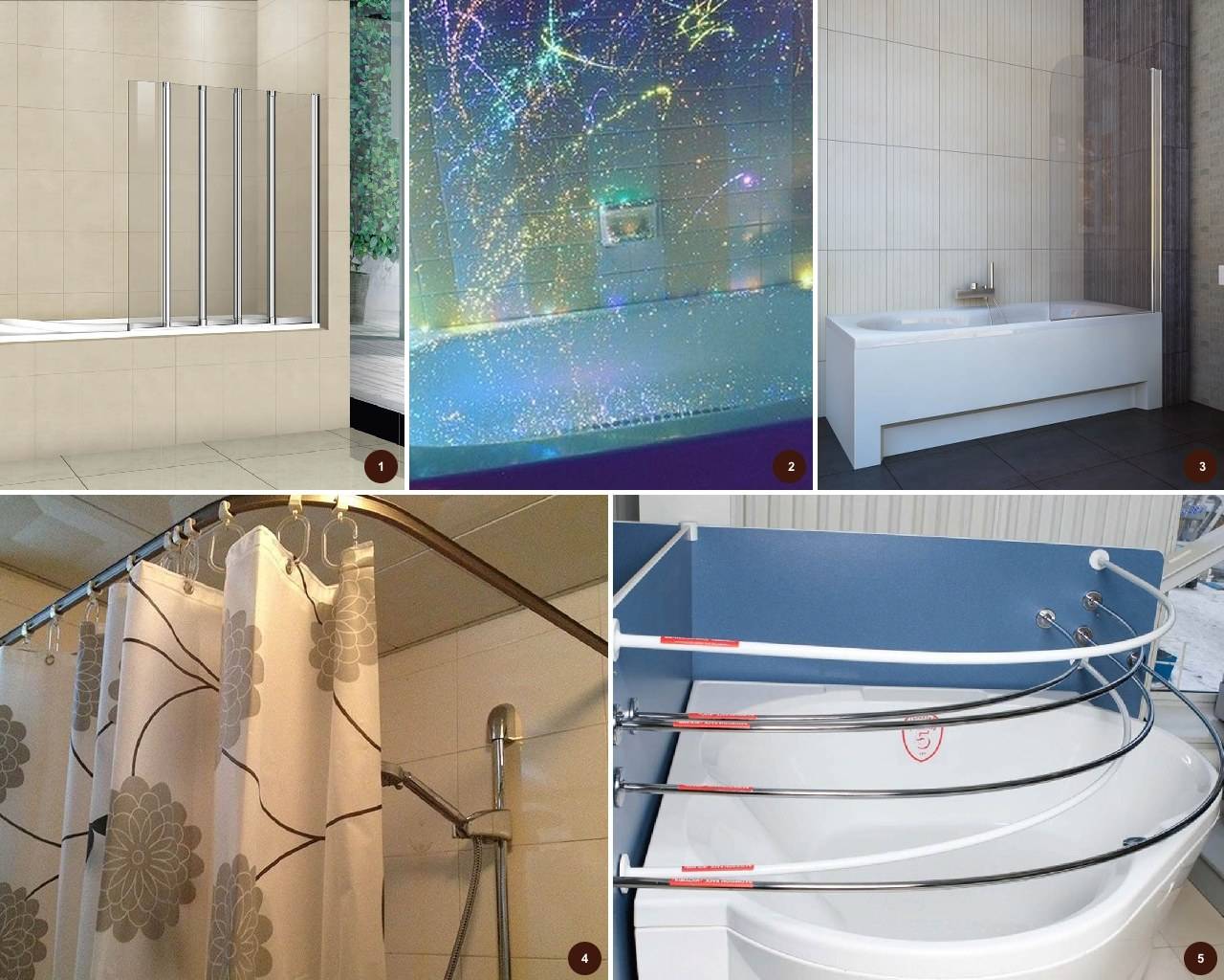 5 советов по очистке штор в ванной от грязи и плесени