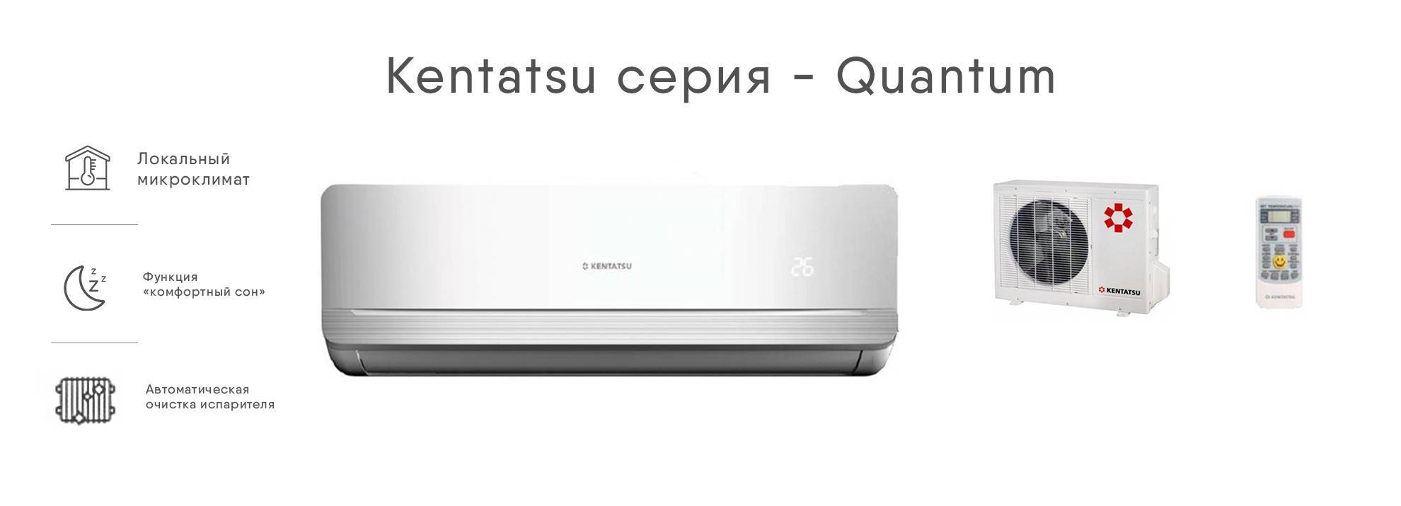 Обзор сплит-систем kentatsu