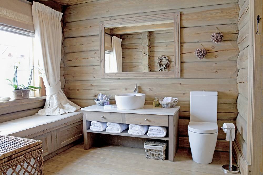 Санузел в деревянном доме своими руками – как сделать теплый туалет с канализацией