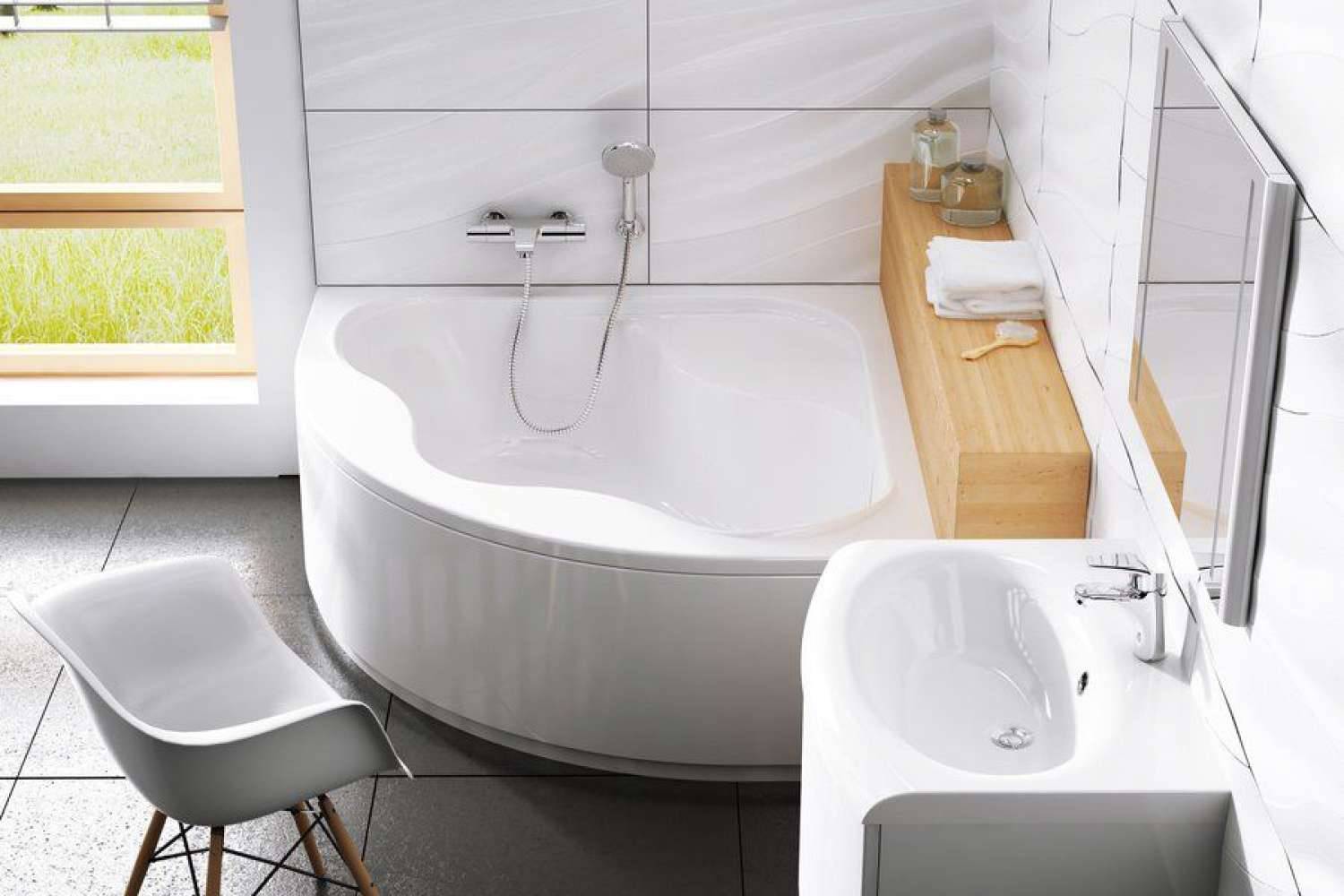 Ванна угловая: из какого материала выбрать | ремонт и дизайн ванной комнаты