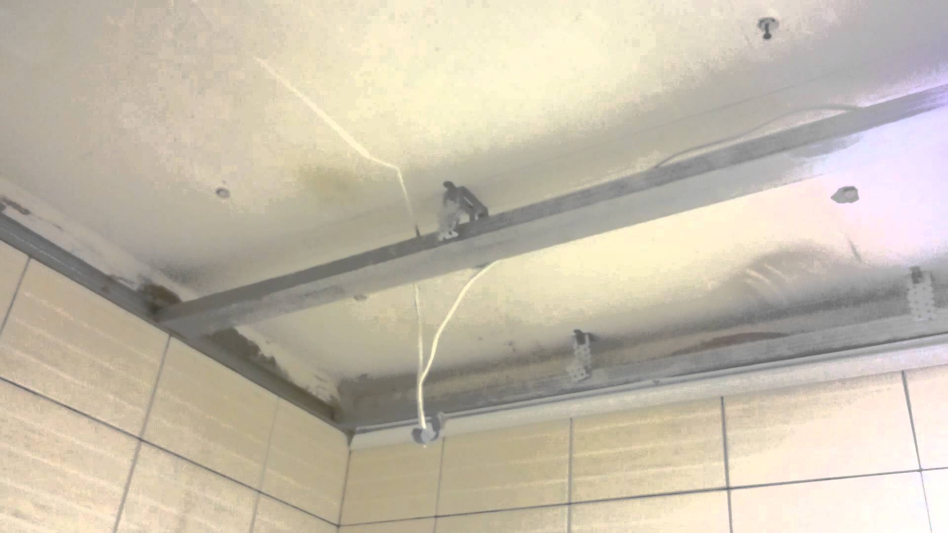 Монтаж реечного потолка: установка в ванной своими руками, инструкция