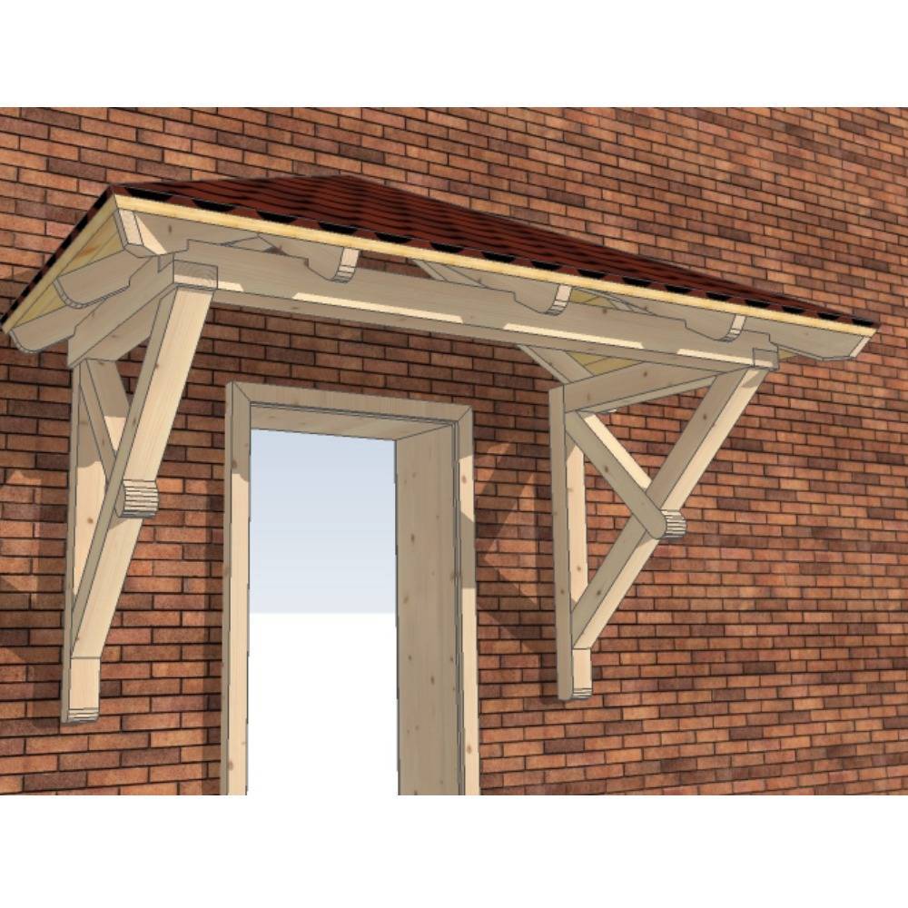 Как сделать деревянный навес над крыльцом частного дома и дачи своими руками? виды +видео - domsdelat.ru