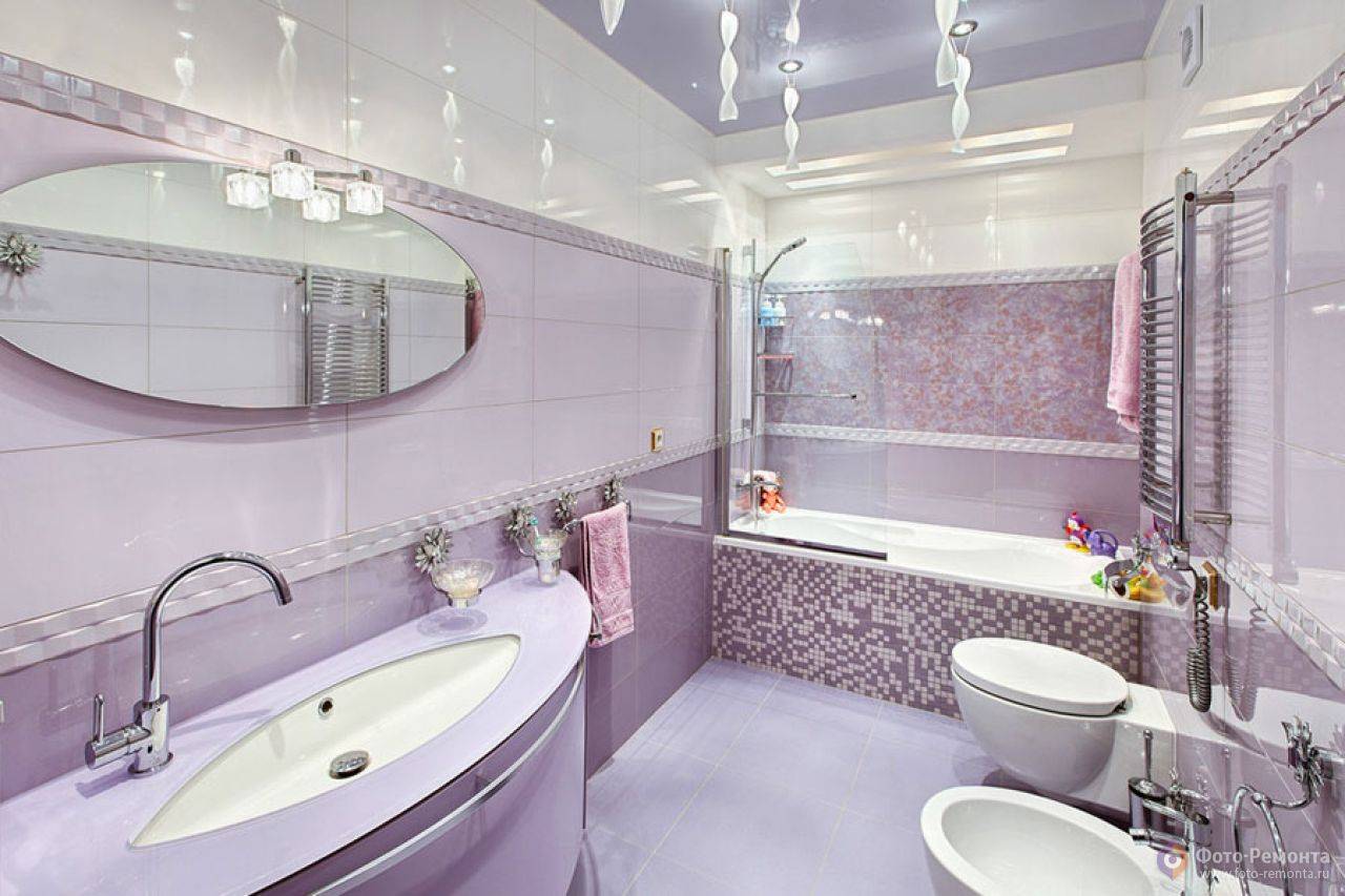 фото красивая отделка ванной