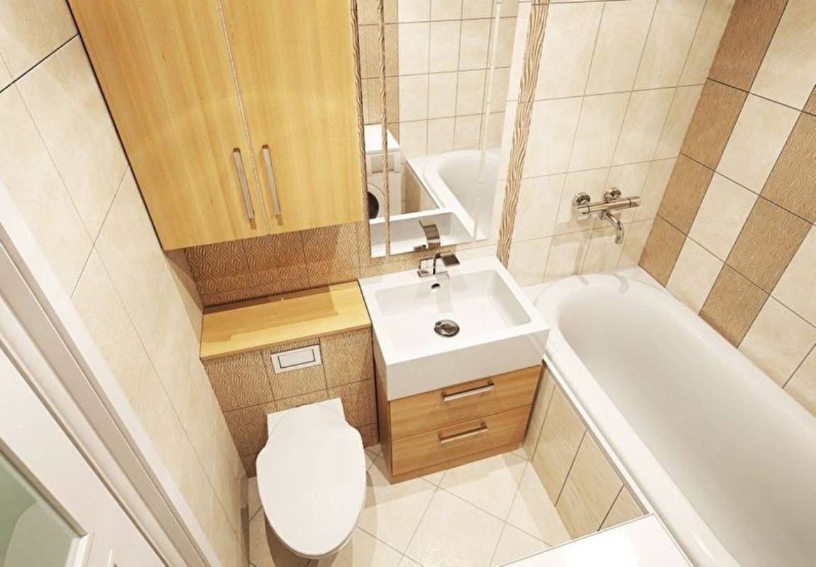 дизайн ванной комнаты 3 на 3 кв м