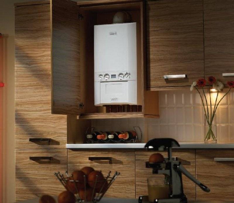 Как спрятать газовый котел на кухне: лучшие дизайнерские решения