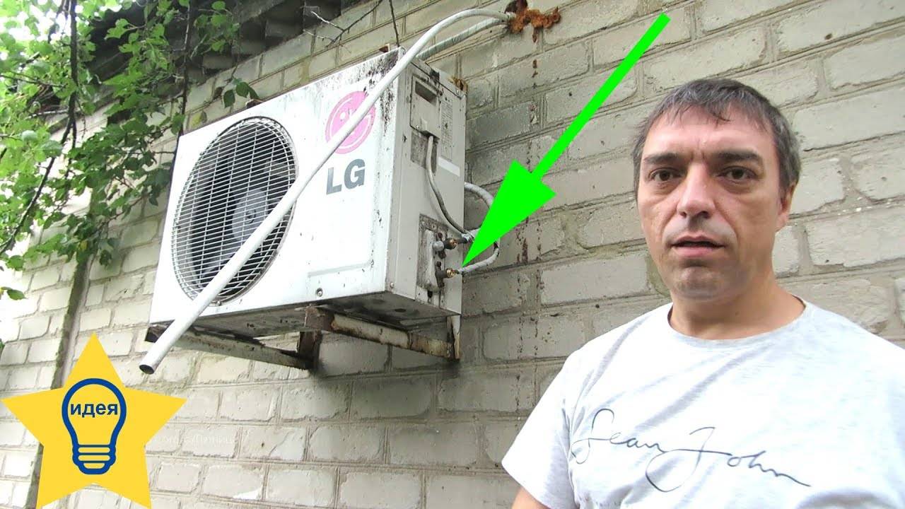Демонтаж кондиционера - 3 простых шага сохранить фреон