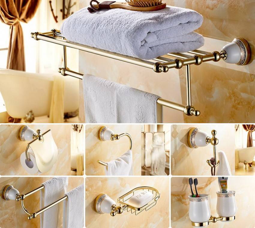 Подбираем аксессуары для ванной (48 фото) | онлайн-журнал о ремонте и дизайне