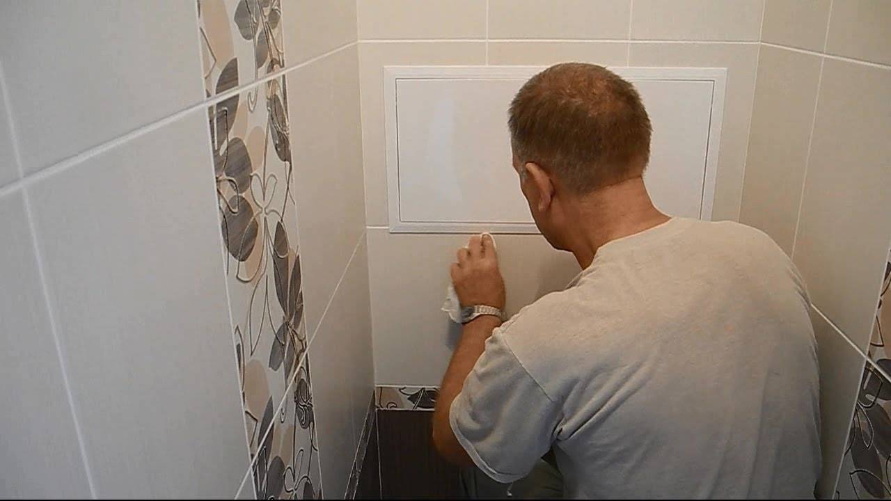 Плитка в туалете — особенности выбора и советы по монтажу