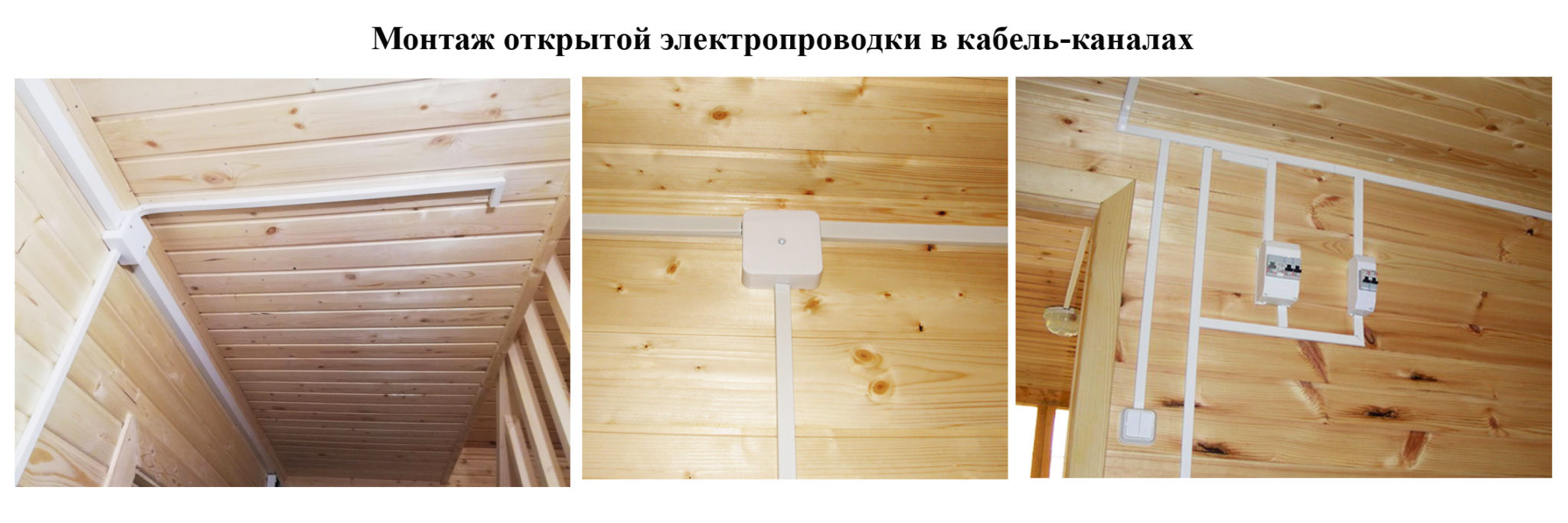 Организация проводки в каркасном доме