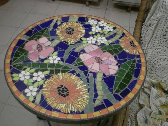 Столешница из мозаики