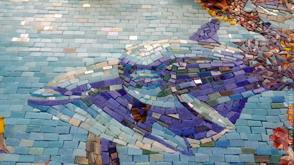 Интерьер мозаика мозаика из битой плитки в ванной комнате глина материал бросовый