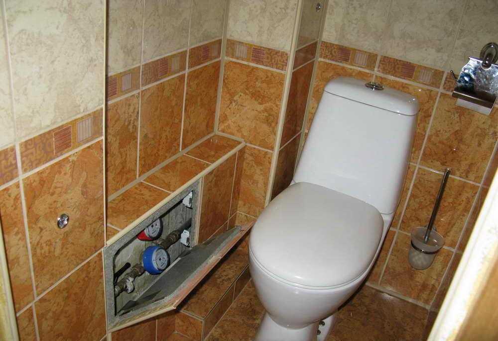 Как спрятать трубы в ванной под плитку? советы мастеров, видео рекомендации