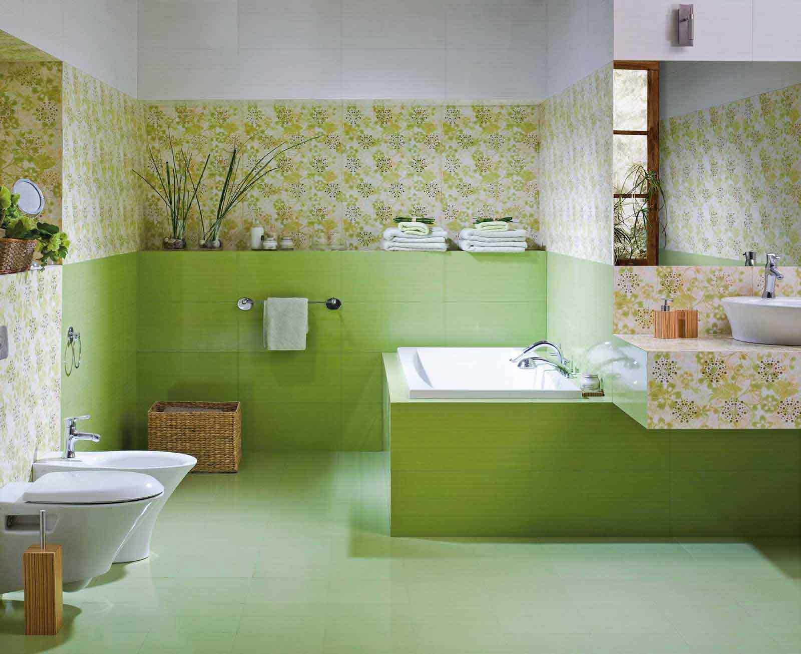 Зеленая ванная: 100 фото реальных идей интерьера и описание вариантов дизайна
