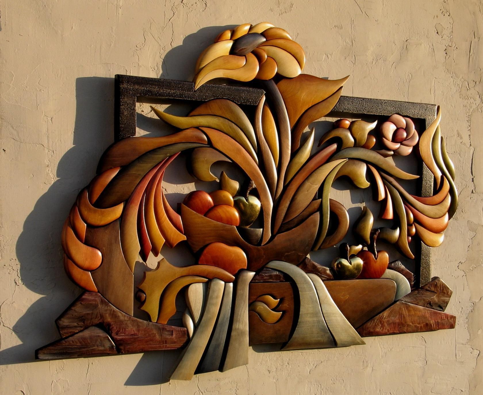 Фасад из деревянной мозаики: делаем из досок своими руками