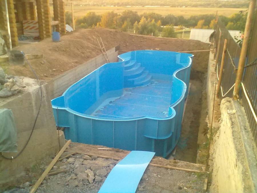 Бассейны из полипропилена своими руками