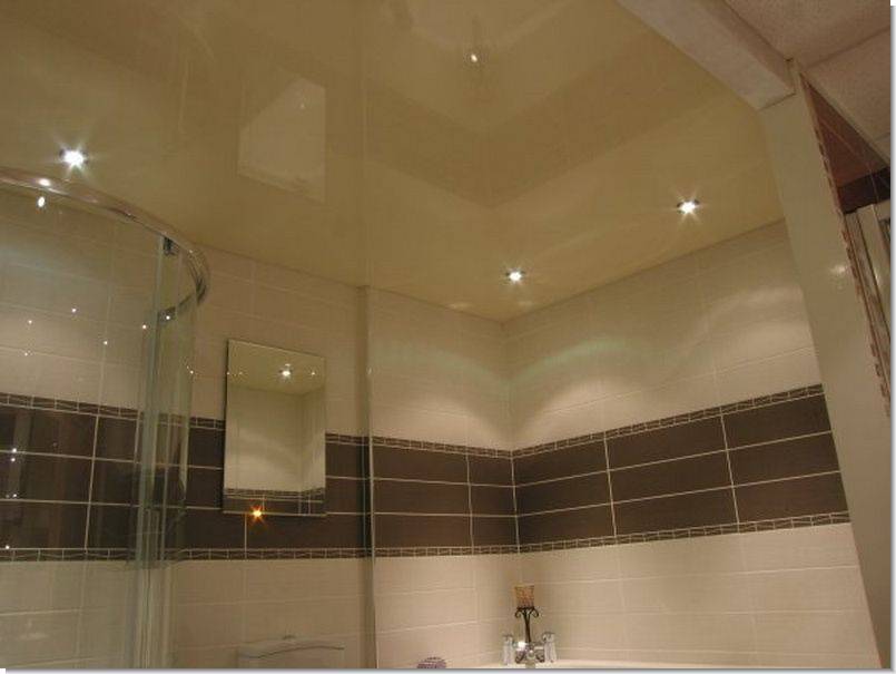 6 вариантов потолков в ванной комнате.  какие лучше?