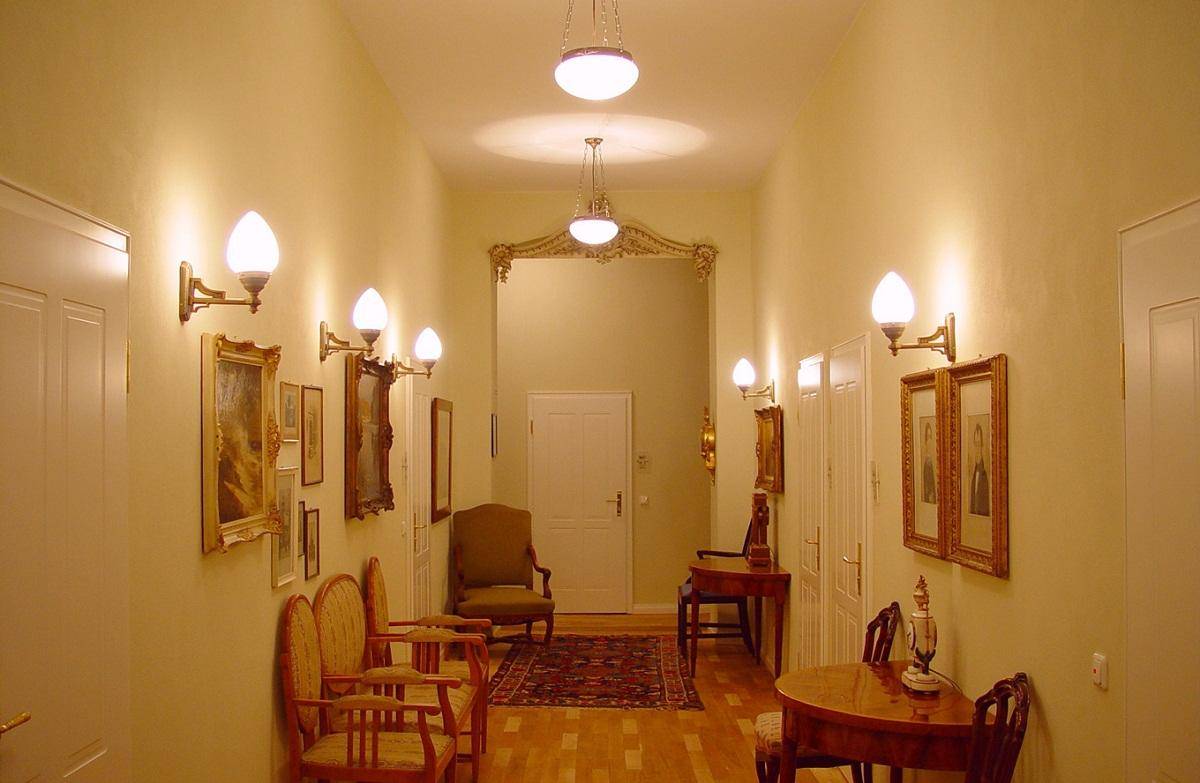 Настенные светильники в коридор и прихожую