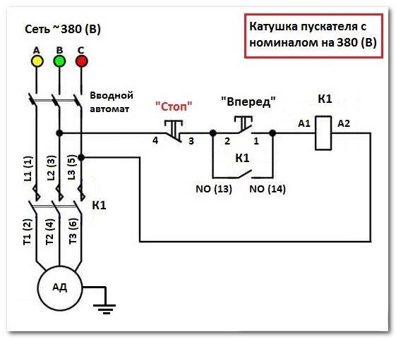 Схемы подключения магнитного пускателя: детальная инструкция