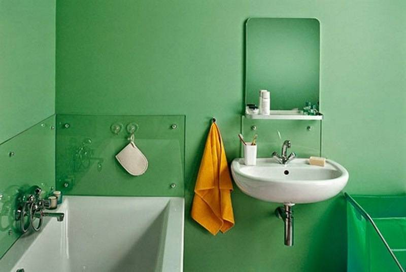 Ванная без плитки: 8 альтернативных материалов